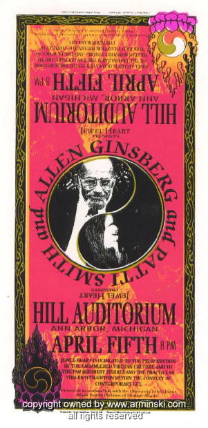Patti Smith & Allen Ginsberg