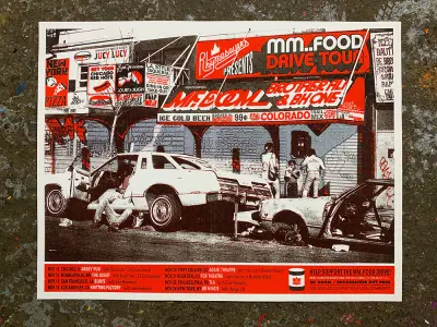 MF DOOM "MM..FOOD Drive Tour" (RAER)