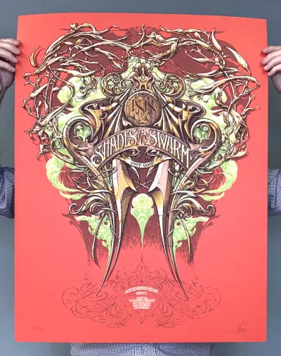 Aaron Horkey: ISIS Shades Of The Swarm