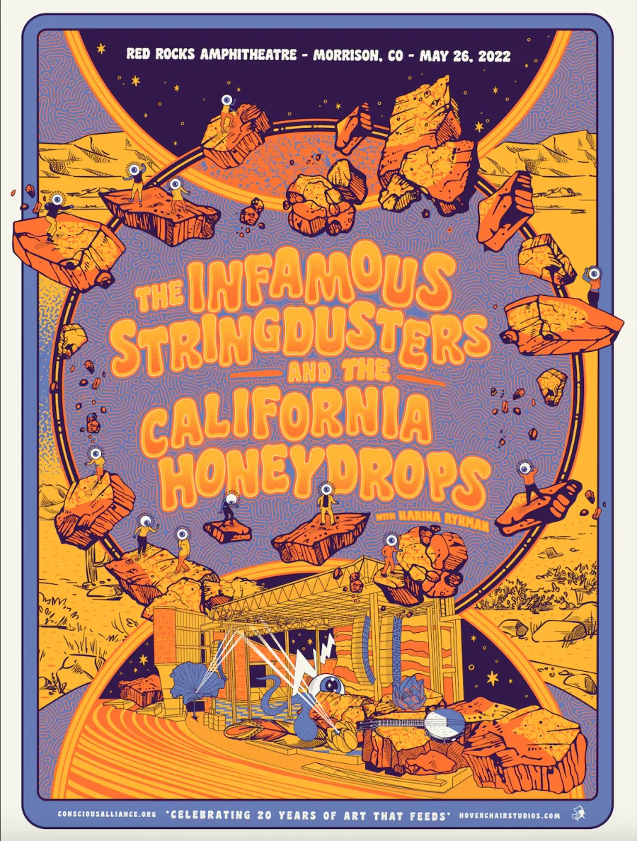 The Infamous Stringdusters & The California Honeydrops Morrison