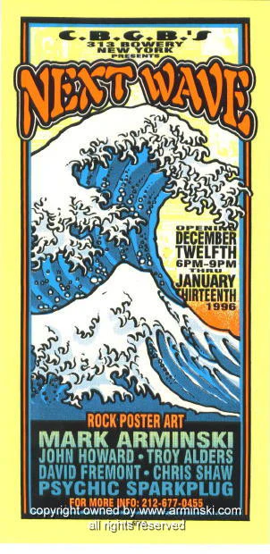 Next Wave Rock Poster Art Show